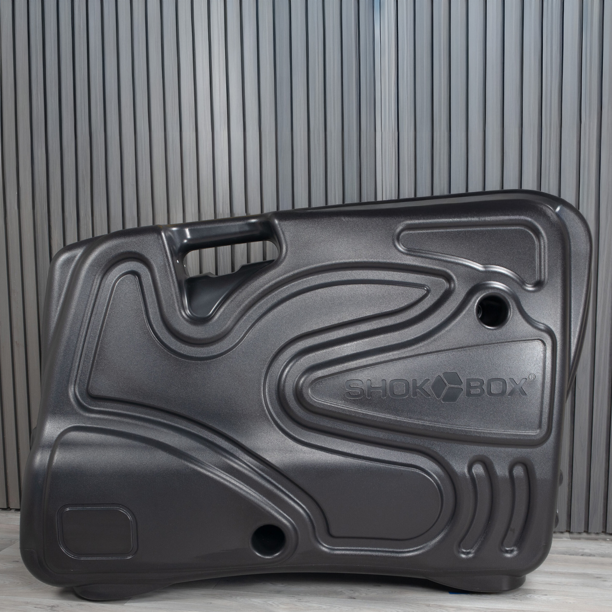 Shokbox Pro open case showing interior protection