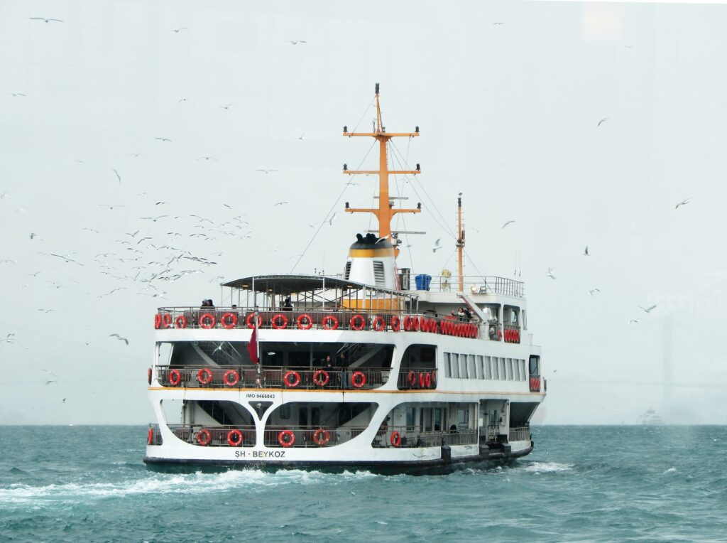 transport your bike on a ferry